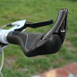 Bicycle Lock-on Handlebar Grips With Bar Ends