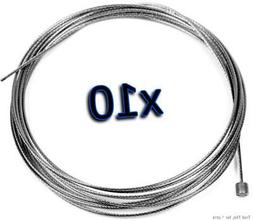 10 x Jagwire Slick Stainless Shift Derailleur Shifter Cables