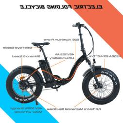500w Bicycle Fat Tire Ebike Lithium Battery