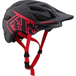 2019 Troy Lee Designs A1 Drone Helmet-Black/Red-M/L