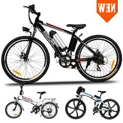 Bicycle 26" Fat Tire E-bike W/ Lithium Battery T