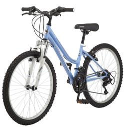 Roadmaster 24" Granite Peak Girls Mountain Bike, Light Blue
