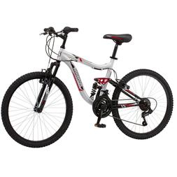 Silver Red Suspension 21 Speeds Brake