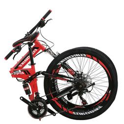 21 Speed Folding Bicycle Men Or Women Mtb