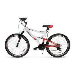 Anti-skid Wheel Full Suspension, White
