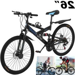 S Shimano 21speed Bicycle Full Suspension Mtb Men&women