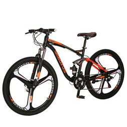 21 Speed Bicycle Mens Bikes Disc Brakes Mtb
