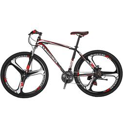 21 Speed Mens Bikes Disc Brakes Bicycle 3 Spoke Mag Wheels