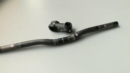 Handlebar Riser Short Bar 25.4*500mm Bar+stem 60mm Matte Set
