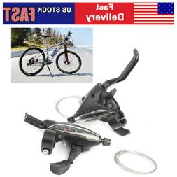 New 3x8 24 Speed Acera ST-EF65-8 Brake Levers & Shifter Comb