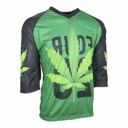 Jersey 3/4 Length Sleeve Loose Fit