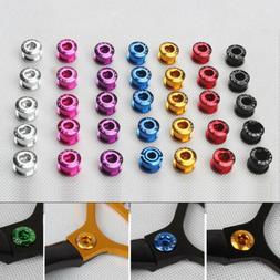 Crankset Chainring Bolts Aluminum Cnc For Single / Double Sp