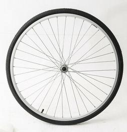Front Wheel Aluminum Rim + 700c X 35c Tire Qr New