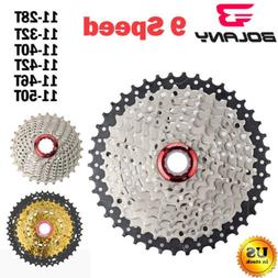BOLANY 9 Speed 11-50T 46T 42T 40T 32T MTB Cassette Mountain 