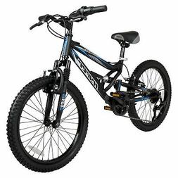 Hyper Bicycles 20" Boys Shocker Mountain Bike, Kids, Black