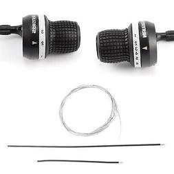 Black Shimano SRAM Compatible Bicycle Gear Shifters Shimano 