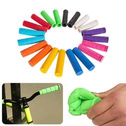 Grips Mountain Bicycle Bike Handle Handlebar Soft Rubber Bar