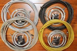 Braided OEM Jagwire Brake Shifter Cable Housing kit for Road
