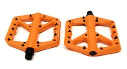 Platform Pedals, Orange, Large