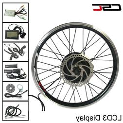 Conversion Kit  36v 500w With Lcd3 Motor Wheel For 20-29" Bi