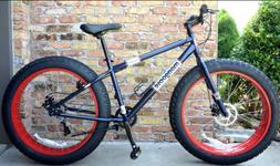 Bicycle 17" High 7 Speed Shimano Drivetrain 26" Wheels