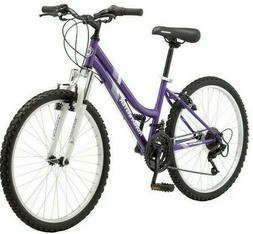 ROADMASTER Granite Peak Girls Women Mountain Gear Bike, 24 i