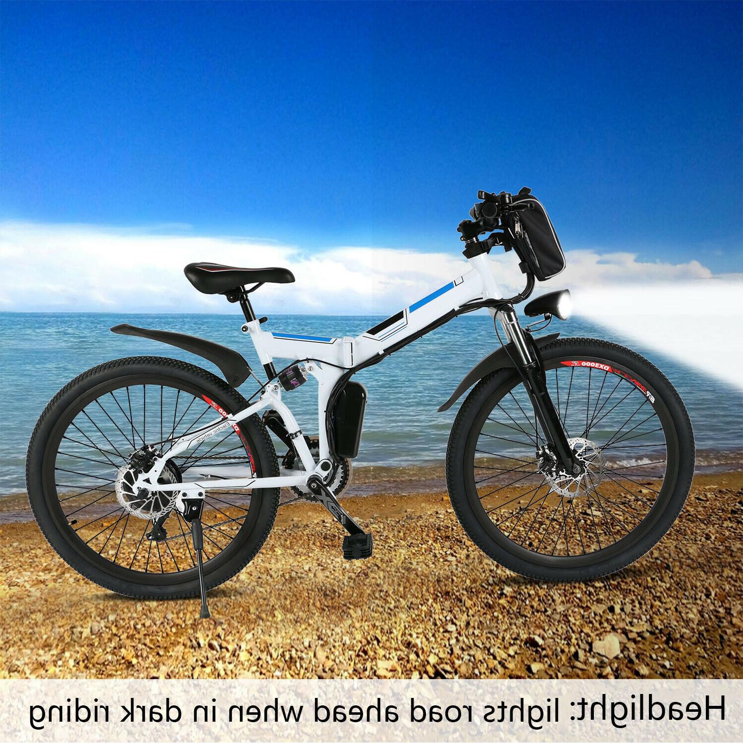 Bicycle Ebike W/ 250w Lithium Battery 21speed