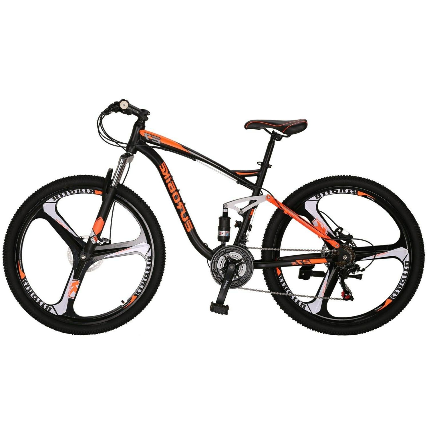 21 Speed Mens Bicycle 27.5" Disc Brake Mtb