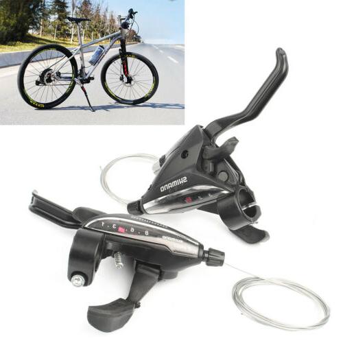 3x8s 24 Speed Acera ST-EF65-8 Brake Levers & Shifter Combo B