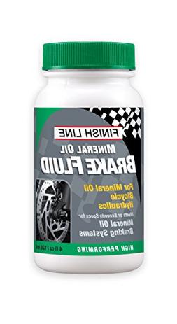 Finish Line High Performance Mineral Oil Brake Fluid, 4-Ounc