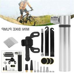 Air Pump Portable Bicycle Tyre Inflator Hand Pump Valve Bm