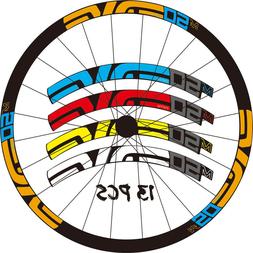 Bicycle Wheel Rim Stickers For M50 Cycling Race Dirt Decals