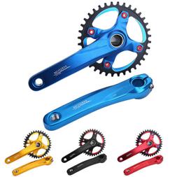 Crankset 170mm Bcd 104mm Cranks Arm With Bottom Bracket Cove