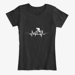 Heartbeat Cool Gift For Women's Premium Tee T-shirt