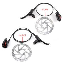 Road Bicycle 160mm Rotors Front Rear Disc Brake Caliper Set 