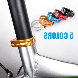 Seat Post Clamp Collar Lock Bicycle Components Replacement P