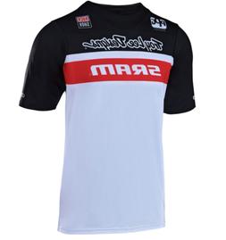 Skyline S/s Air Jersey; Sram White Size Lg
