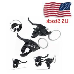Bicycle Brake Shifter Levers Set 3x8speed 24 Speed St-ef51-8