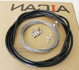 Bicycle Brake Cable Housing Set Kit, Black