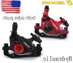 Disc Brakes Hydraulic Push Calipers Mechanical Pull Front Re