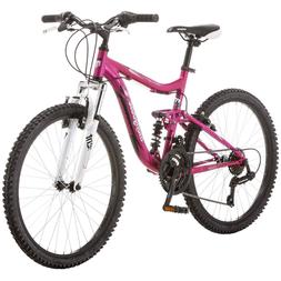 24" Mongoose Ledge 2.1 Girls Mountain Bike, Pink NEW