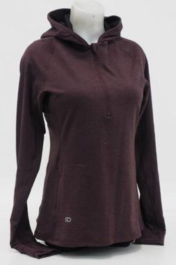 Jersey Sprint Hoodie Purple Size Small