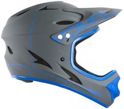 Helmet Medium, Grey/blue