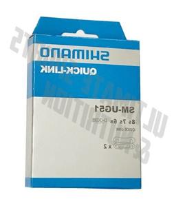 Shimano Quick-Link SM-UG51 2PK Master Link For 8 7 & 6 Speed