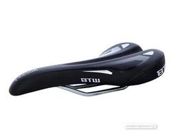 Saddle Unisex Steel Bicycle Seat 130mm 142mm 150mm Black