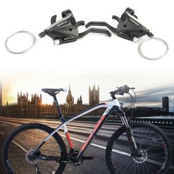 SHIMANO 3 x 8 Speed Acera ST-EF65-8 Brake Levers & Shifter  