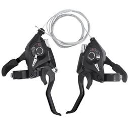 For Shimano ST-EF51 Set 3 x 7 Shifter/Brake Lever Combo  Bla