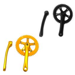 Single Speed Crankset 44T 170mm Crankarms 110 BCD Crankset -