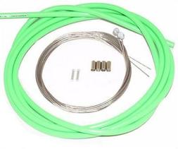 Brake Cables & Housing Set Lime Green