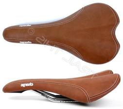 Saddle Brown Crmo Rails Pressure Relief Lightweight Road Mtb